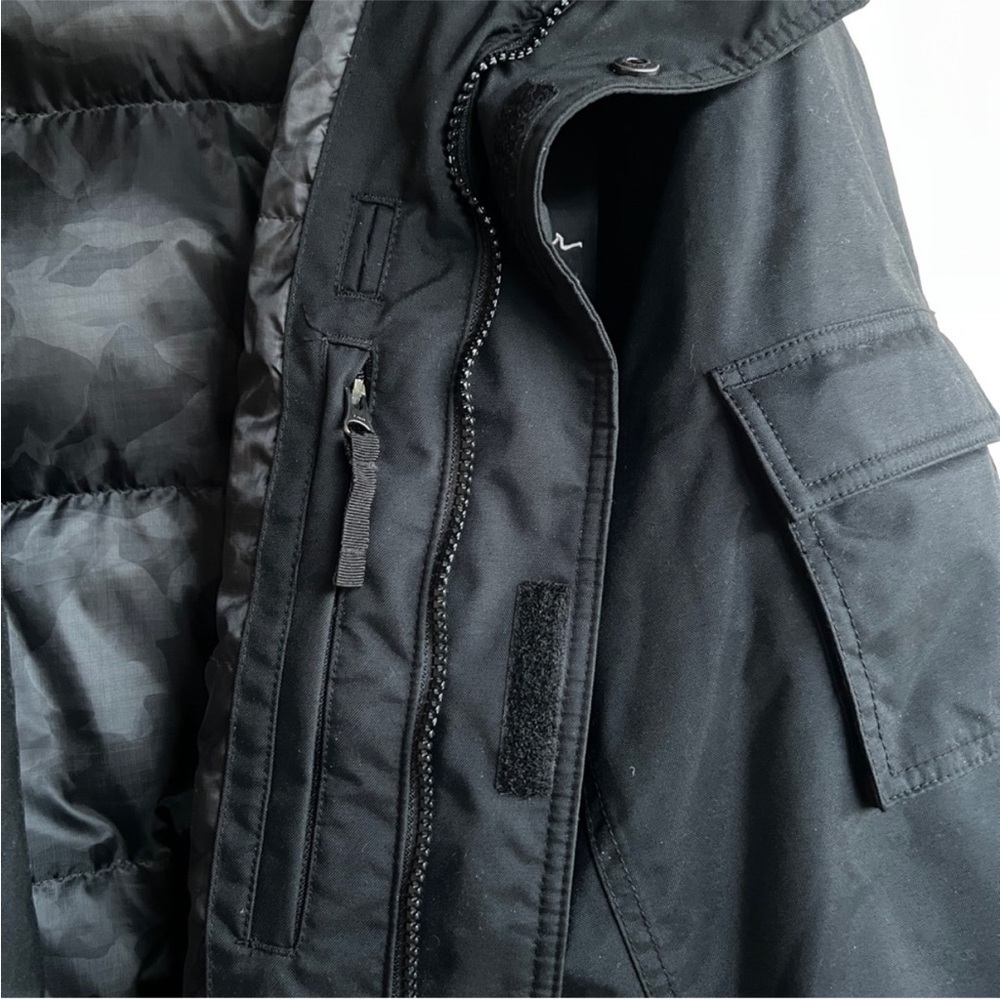 Eddie Bauer Down Waterproof Black Bomber Jacket XXXL - Picture 11 of 11